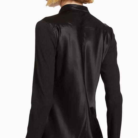 Rag & Bone The Ribbed Mix Media Button Down - Size S - NEW With Tags. - Picture 6 of 16